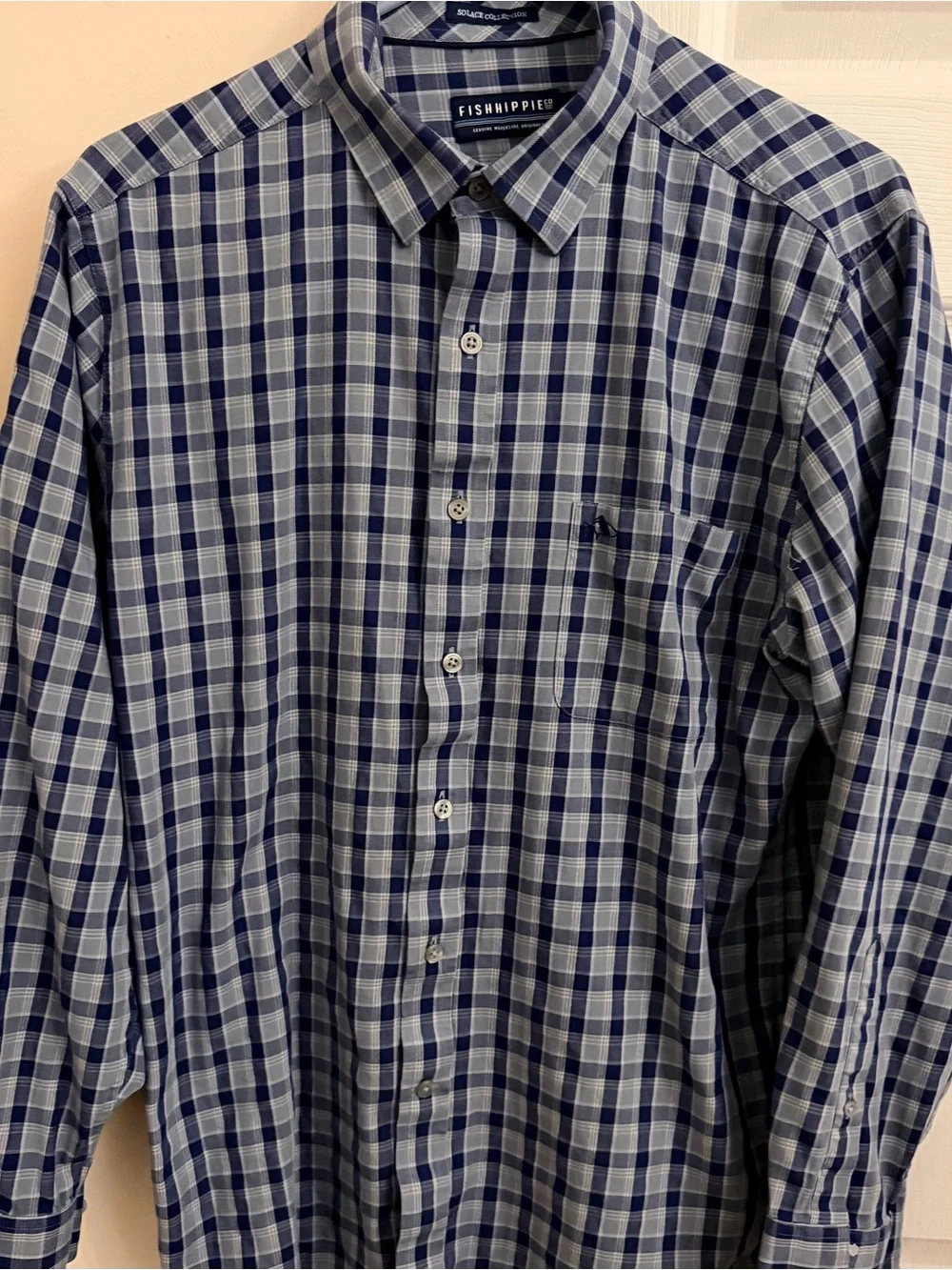 FishHippie Solace Collection Multicolor Mens M Long Sleeve Button Up‎ Shirt